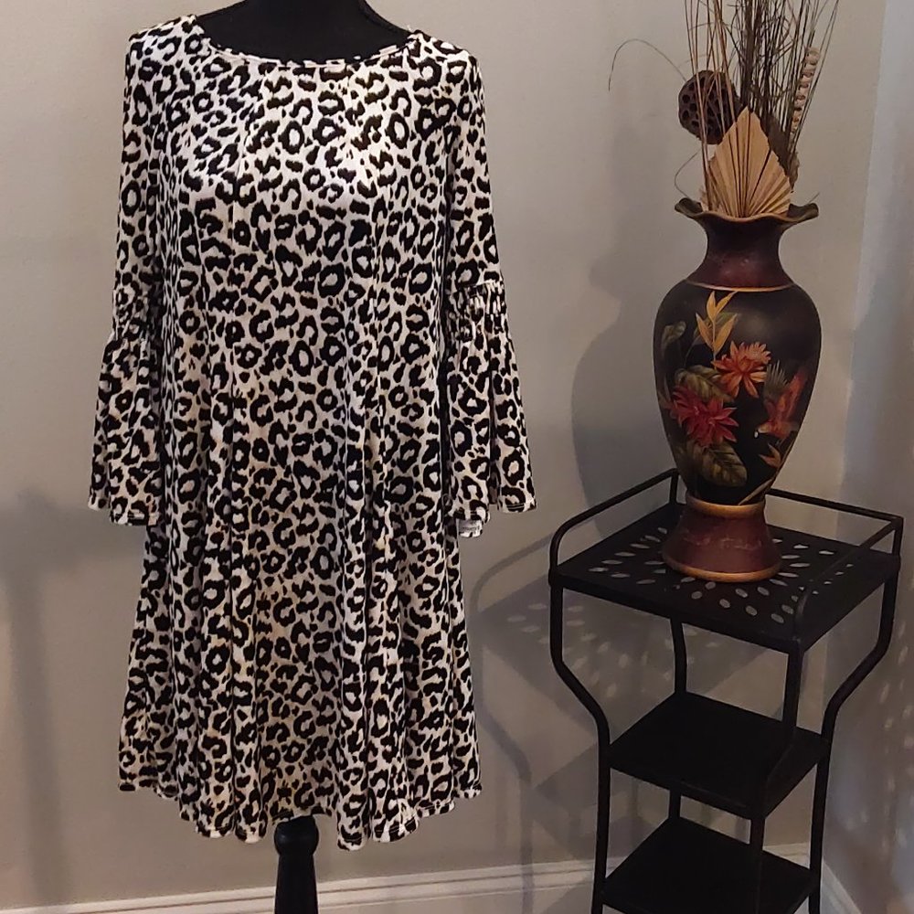 Cheetah print Dress